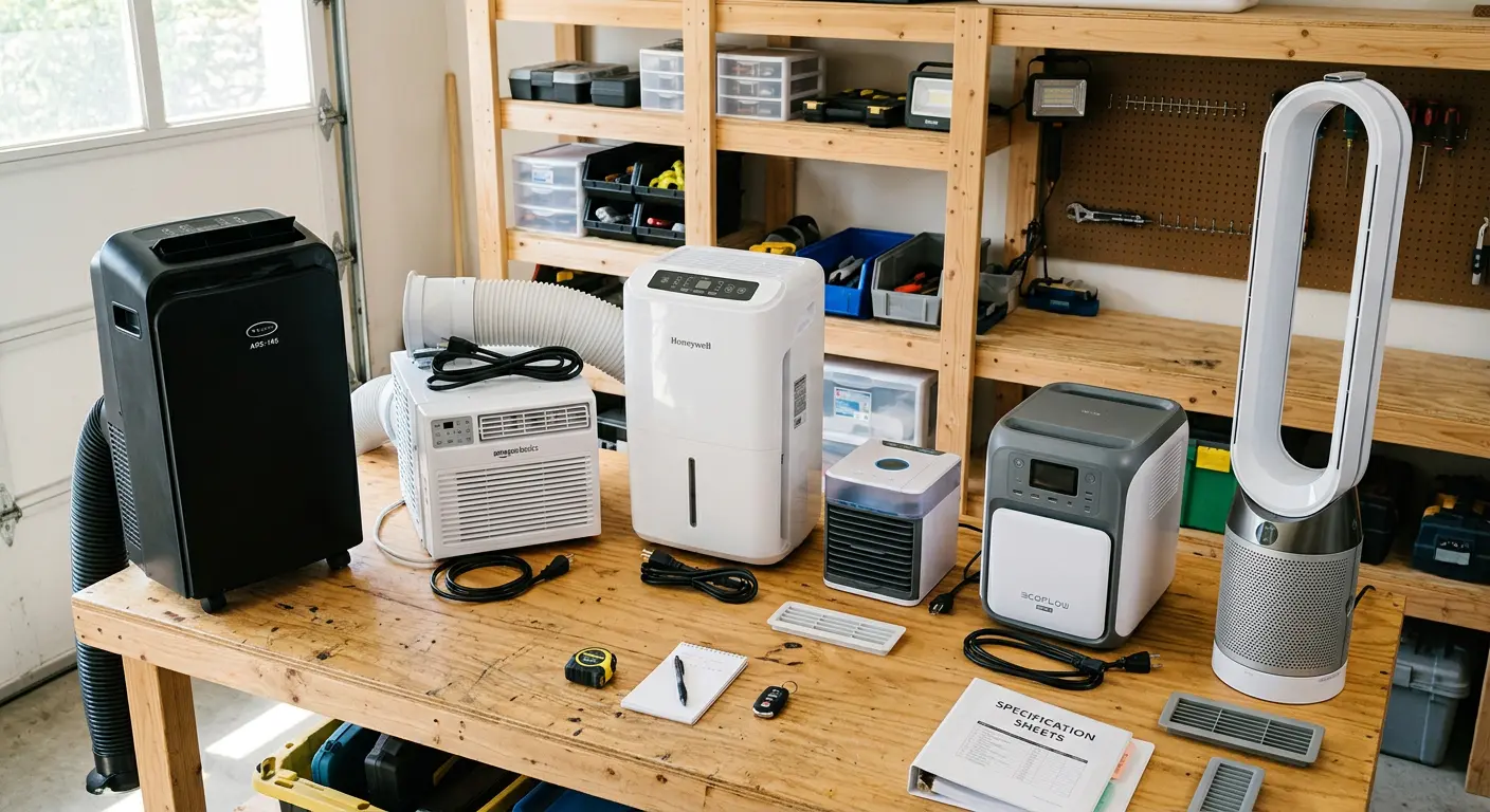 Product comparison of portable air conditioners